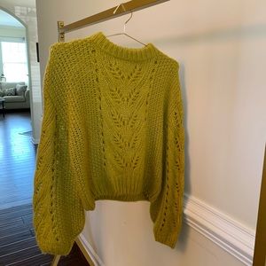 Silverflint Yellow Knit Sweater
